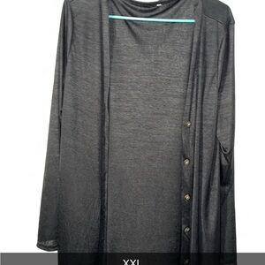 Black Long Sleeve Cardigan